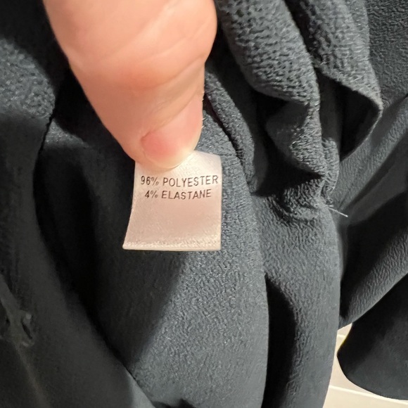 Cushnie Et Ochs teal stretch cady flared sleeve dress - Picture 6 of 7